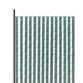 Bottom Locking Privacy Slats, Double-Wall Vertical Bottom-Locking Slats for Chain-Link Fence, High-Density HDPE Chain Link Slats Ideally Fit 4' High Fence for Garden, Farm, Sports Field(Green)