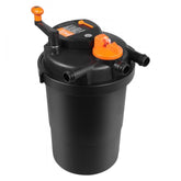 Bio Pressure Pond Filter, Up to 2000 Gallons, with 13W UV-C Light, 1840 GPH, Pressurized Biological Pond Filter System Filtration Equipment for Fountain Pool, Koi Fish Aquarium Tank Garden Water