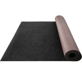 Boat Carpet, 6 ft x 29.5 ft Marine Carpet for Boats, Waterproof Black Indoor Outdoor Carpet with Marine Backing Anti-Slide Marine Grade Boat Carpet Cuttable Easy to Clean Patio Rugs Deck Rug