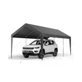 Carport Car Canopy 10 x 20 FT Heavy Duty Portable Car Garage Shelter Tent Grey