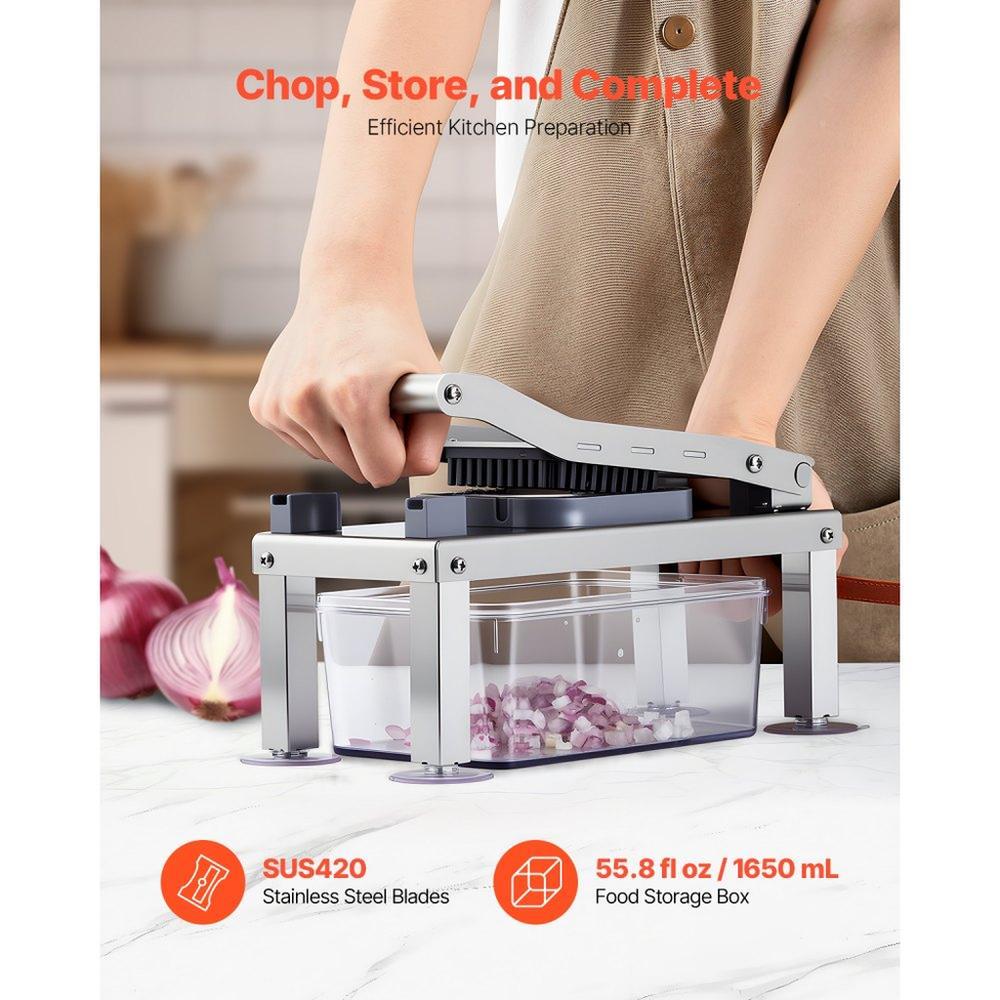 Vegetable Chopper Mandoline Slicer All-in-1 Food Veggie Cutter 9 Blades
