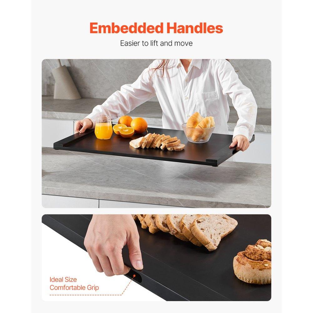 Noodle Board Stove Cover Pine Wood Stove Top Cover Kitchen Electric Gas Stove