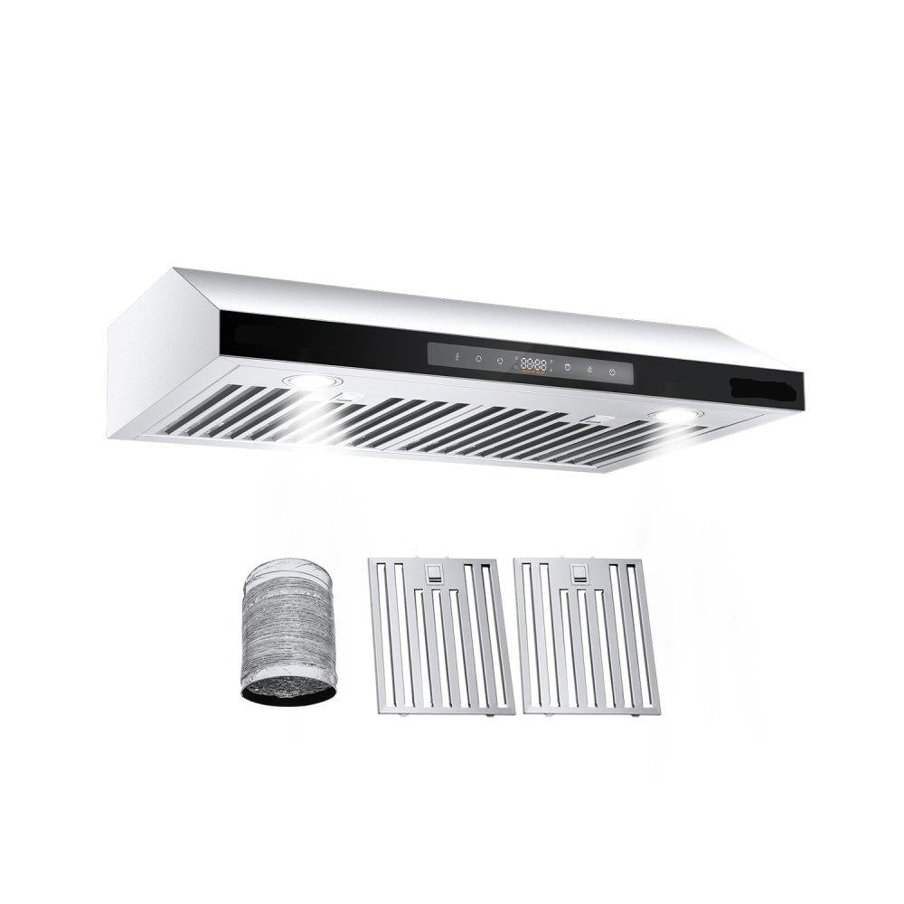30" Under Cabinet Range Hood Vent Hood 900CFM Gesture & Touch Control