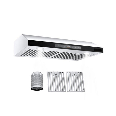 30" Under Cabinet Range Hood Vent Hood 900CFM Gesture & Touch Control