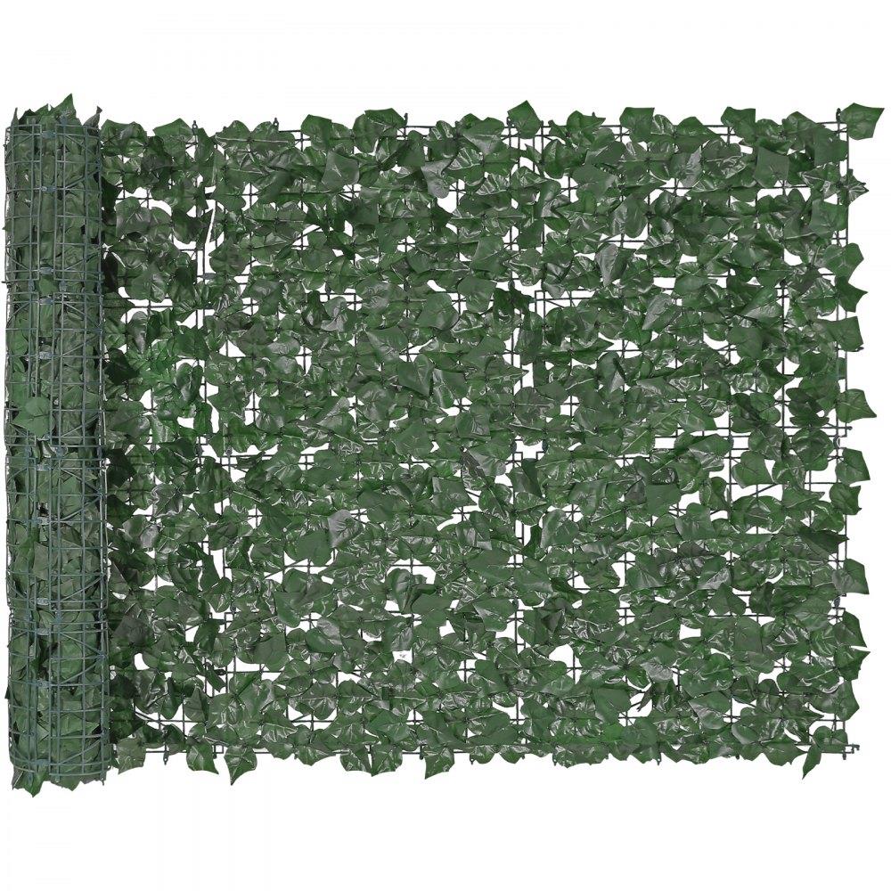 39 x 98 inch Ivy Privacy Fence Faux Green Wall Screen Artificial Hedge Leaf Panel for Garden Yard Balcony and Patio Decor