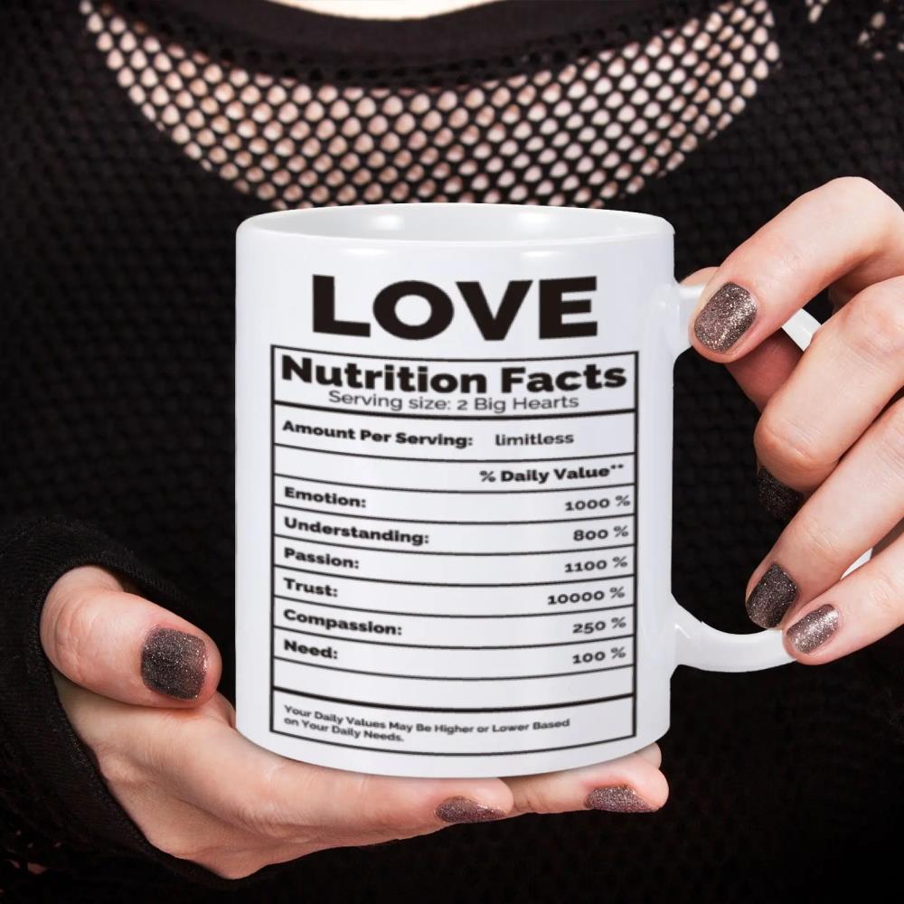 325ml 11 oz ceramic coffee cup couple nutrition facts souvenir cup