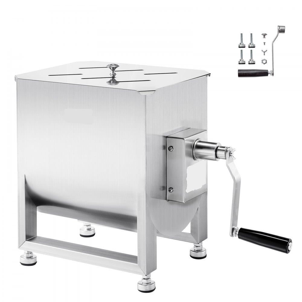 Manual Meat Mixer 120L Fixed Tank Mixing Max 120LB for Meat Sausage Mixer