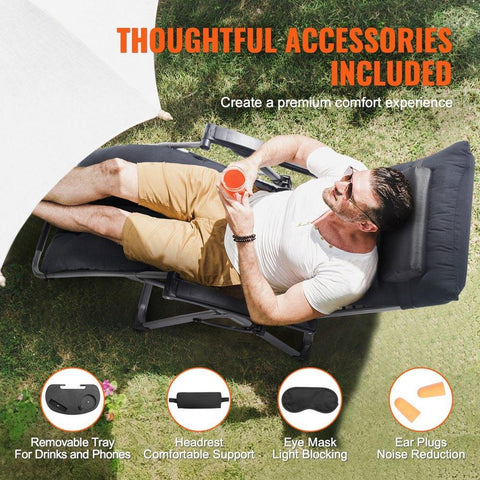 Zero Gravity Recliner Lounge Chair 26 inch Indoor and Outdoor