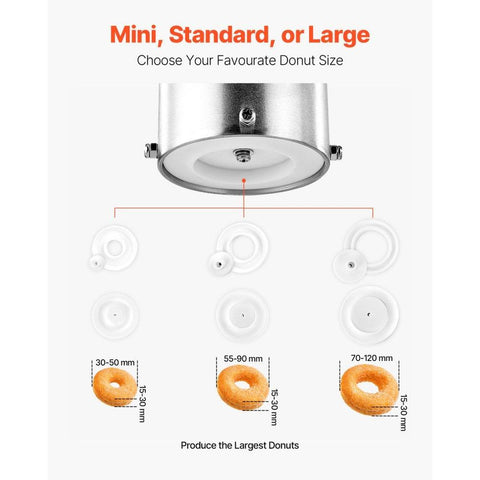 Commercial Automatic Donut Making Machine Single Row Doughnut Maker