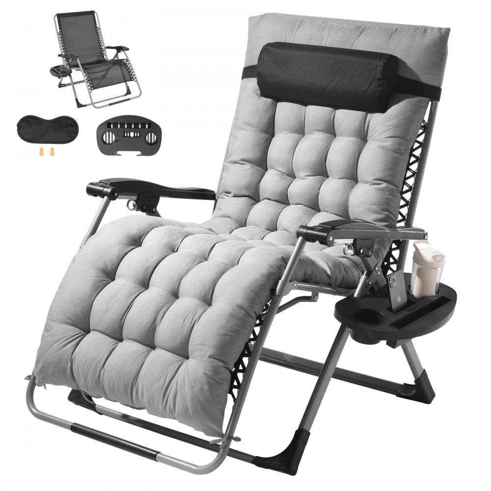 Zero Gravity Chair 33" Zero Gravity Recliner Lounge Chair Indoor & Outdoor