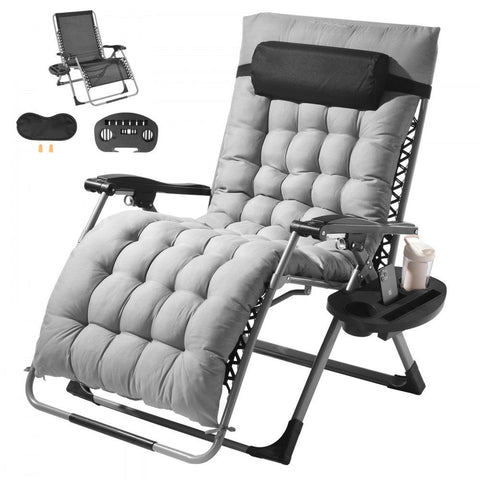 Zero Gravity Chair 33" Zero Gravity Recliner Lounge Chair Indoor & Outdoor