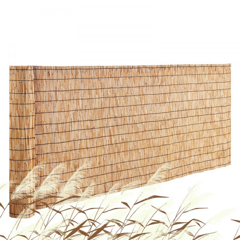 Reed Fence Backyard Landscaping Privacy Blind Fencing Screen 13.3' x 3.3'