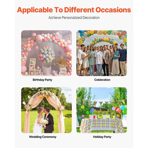Metal Arch Backdrop Stand Set of 2 Stand with Case Connection for Wedding