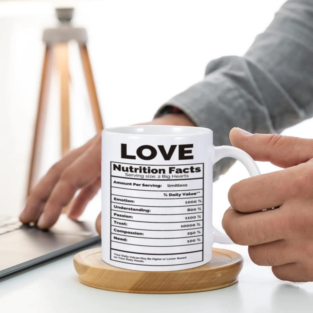 325ml 11 oz ceramic coffee cup couple nutrition facts souvenir cup