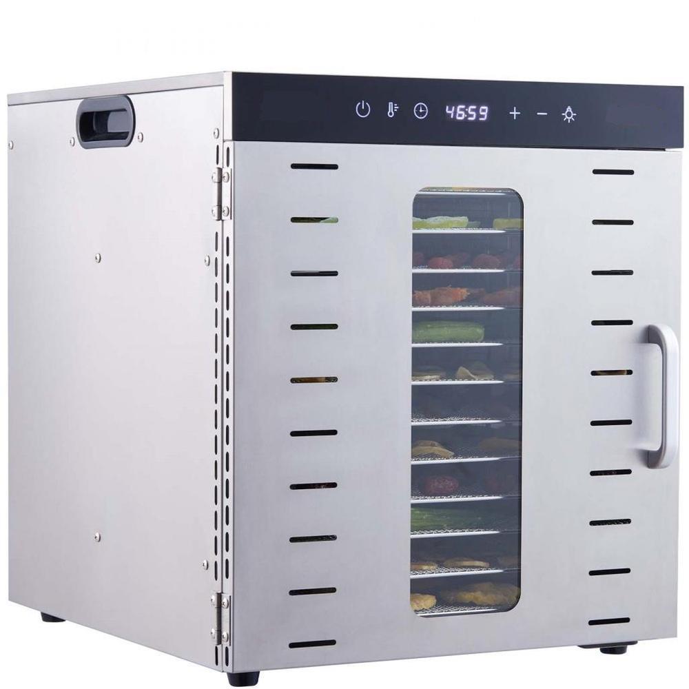 Food Dehydrator Machine, 10 Stainless Steel Trays, 1000W Electric Food Dryer with Digital Adjustable Timer & Temperature for Jerky, Herb, Meat, Beef, Fruit, Dog Treats and Vegetables