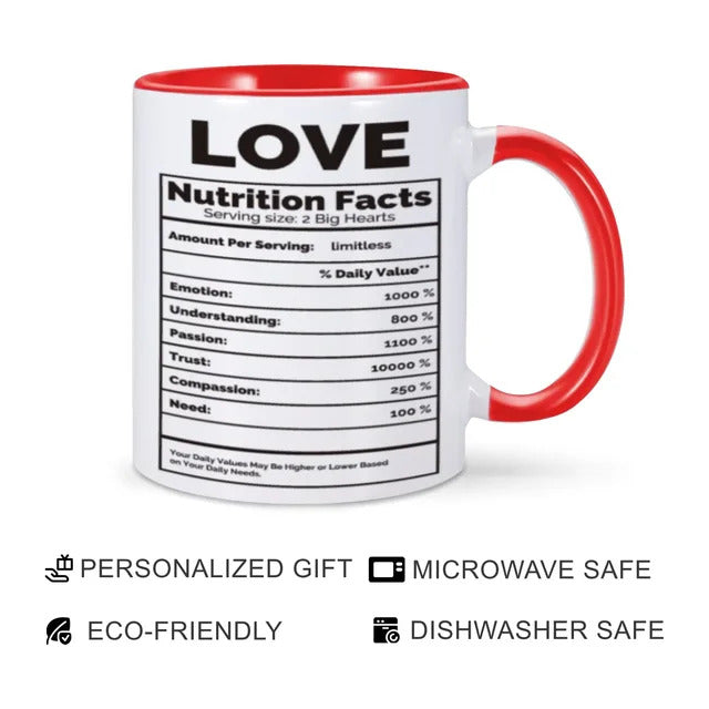 325ml 11 oz ceramic coffee cup couple nutrition facts souvenir cup