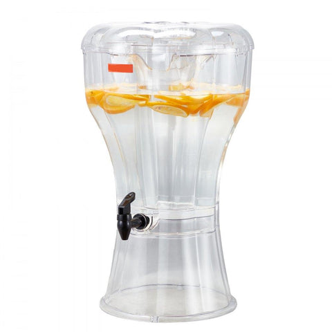 Beverage Dispenser, 3.4 Gallon Drink Dispenser for Parties, Plastic Juice Dispensers with No-Drip Spigot, Iced Tea Lemonade Juice Water Dispensers, for Restaurants, Hotels, Parties