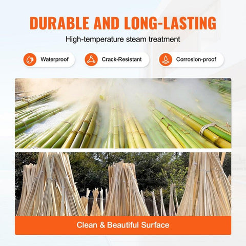 Natural Bamboo Slat Screening Privacy Bamboo Slat Fence 3 ft H x 19.6 ft L