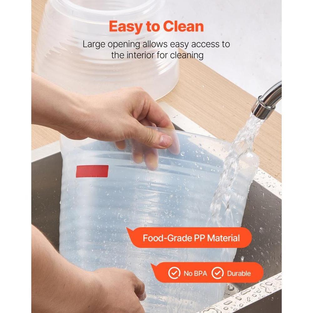 Beverage Dispenser, 2.64 Gallon Drink Dispenser for Parties, Plastic Juice Dispensers with Spigot Ice Chamber, Iced Tea Lemonade Juice Water Dispensers, for Restaurants, Hotels, Parties