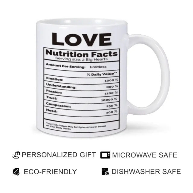 325ml 11 oz ceramic coffee cup couple nutrition facts souvenir cup