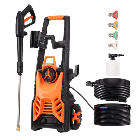 Electric Pressure Washer 4500 PSI 32 GPM with Nozzles and Foam Cannon