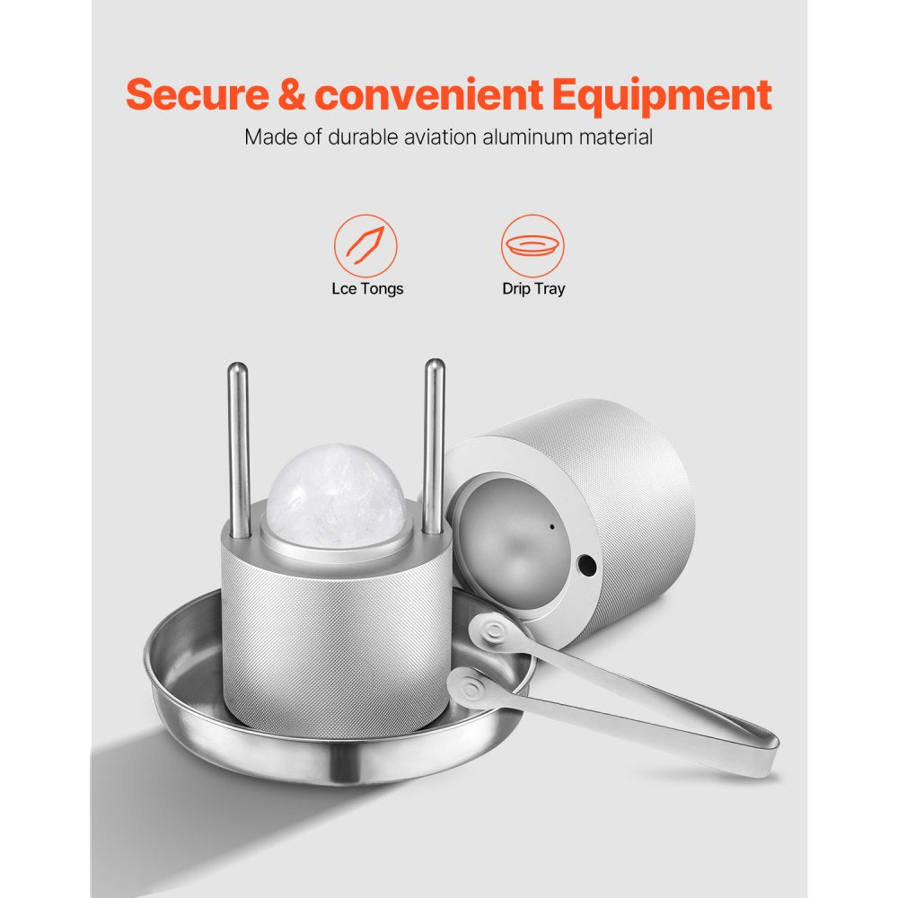 Ice Ball Presser Ice Ball Maker 2.1"/53mm Ice Ball Presser Set