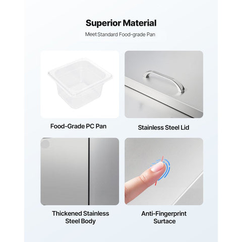 Commercial Refrigerated Sandwich Prep Table, Triple Door, Stainless Steel