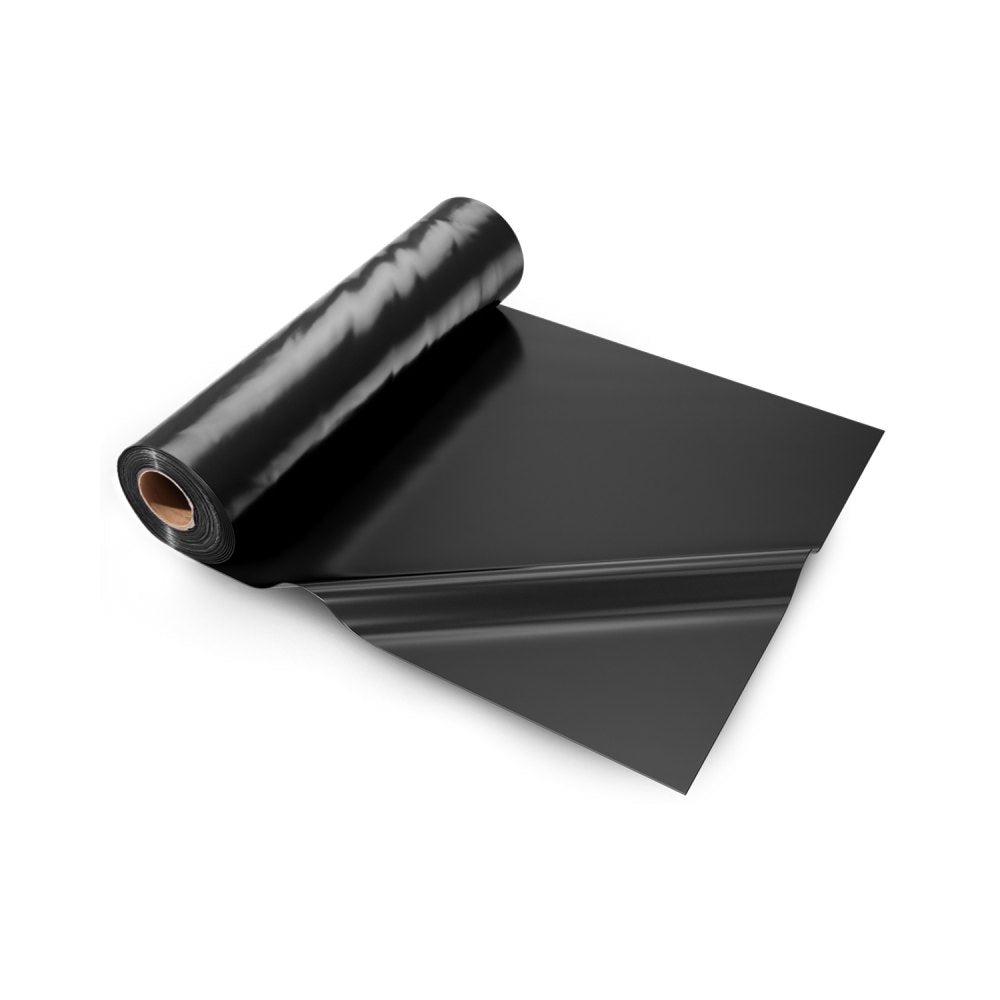 5 x 100 FT Plastic Sheeting Heavy Duty, 10Mil Thick Plastic Sheeting Roll, Plastic Drop Cloth Painters Tarp, Polyethylene Covering for Crawl Space Vapor Barrier, Multi-Purpose, Black